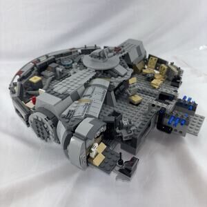 LEGO Star Wars Millennium Falcon 75257 partially assembled No Minifigs
